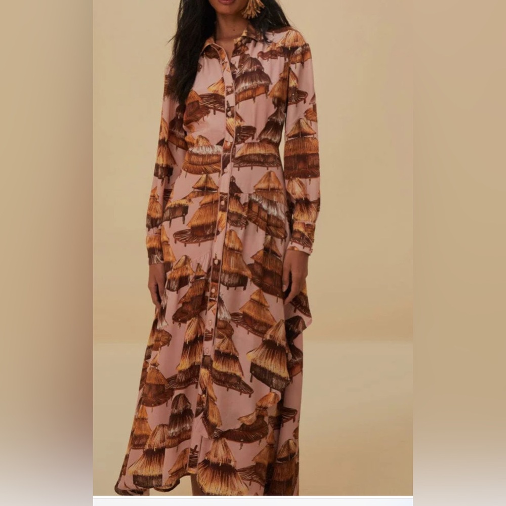 Farm Rio Malocas Dress Size Medium